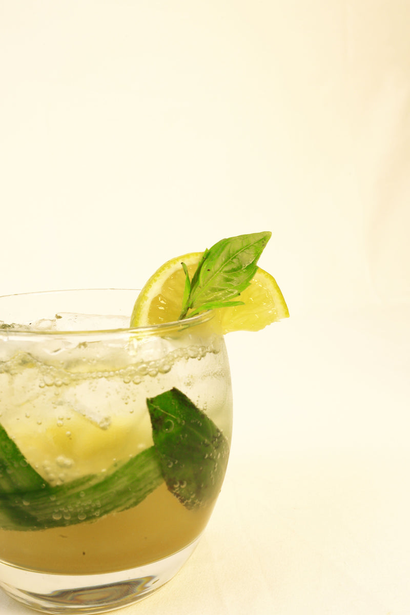 Lime, Basil and Cucumber Smash